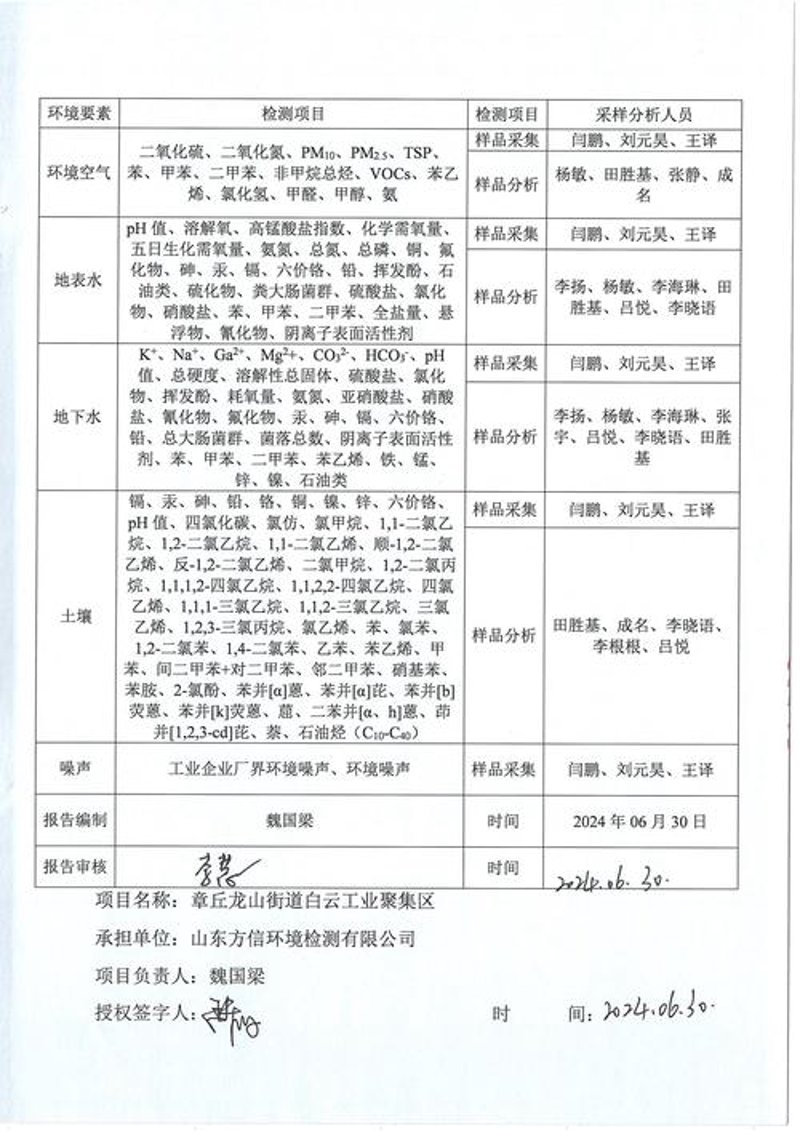 云南环评